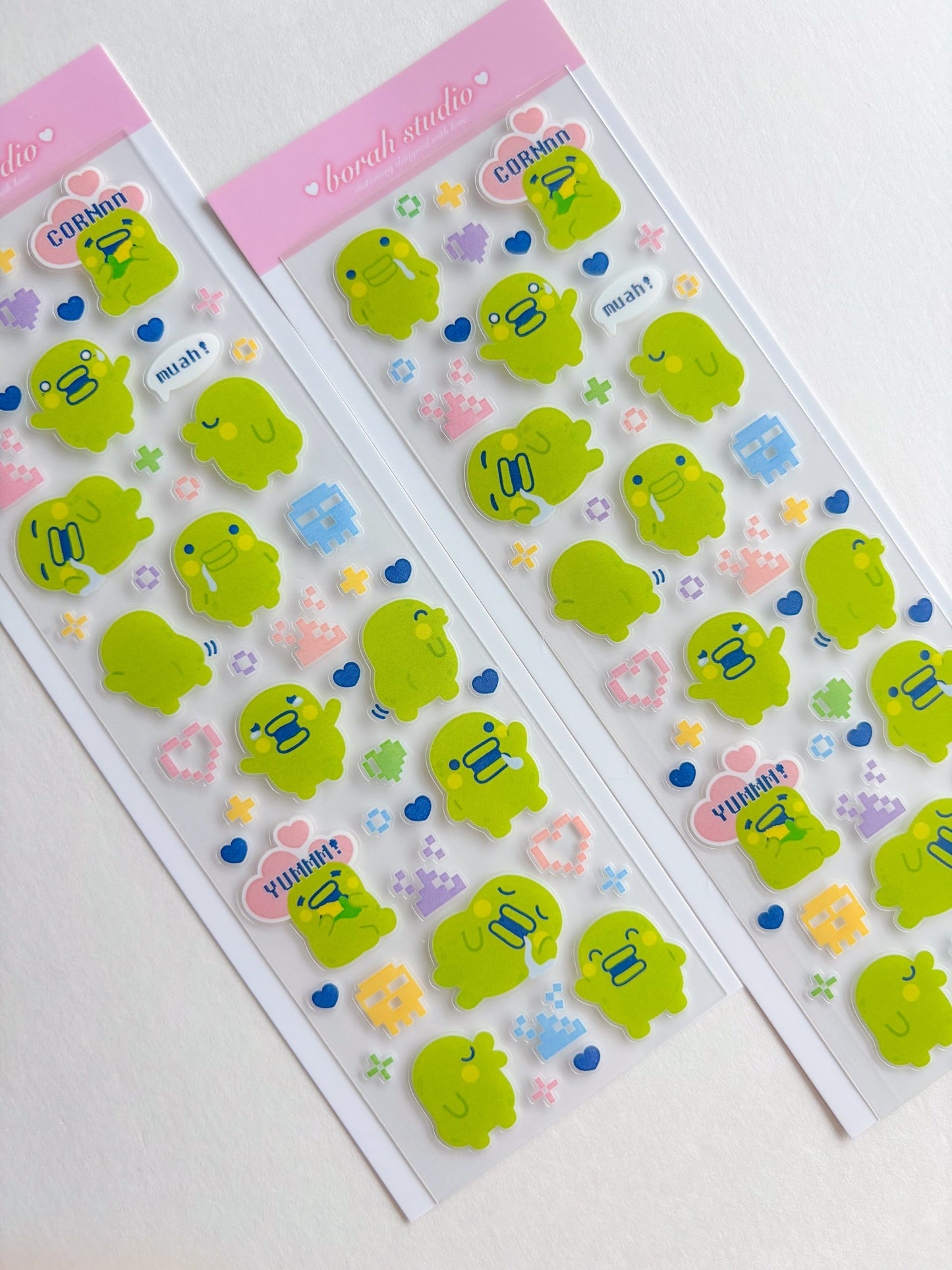[Borah Studio] Kuchipatchi Deco Sticker Sheet (2 Options)