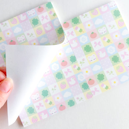 [Borah Studio] Honey Squares Memo Pad