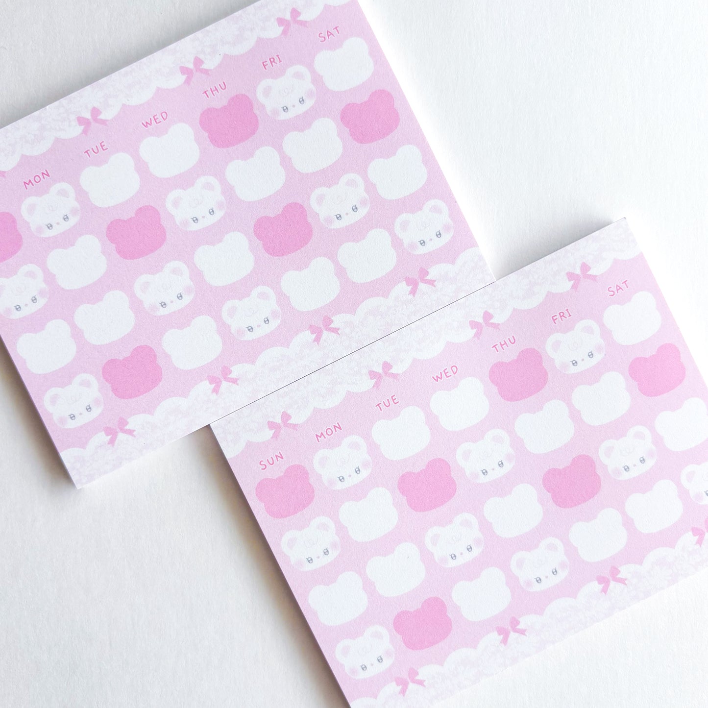 [Borah Studio] Honey Monthly Memo Pad