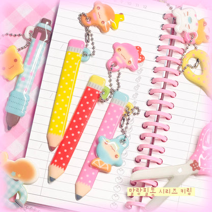 [3eotty] Puffy Keyring Series (7 Options)