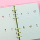 [Sanrio Korea] 6 Ring Diary Planner (5 types)