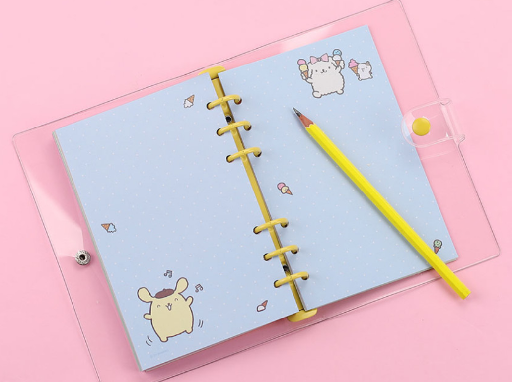 [Sanrio Korea] 6 Ring Diary Planner (5 types)