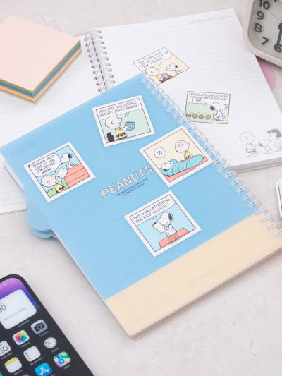 [Stationery Korea] Deco Stickers – Snoopy Peanuts Cartoon (4 sheets)