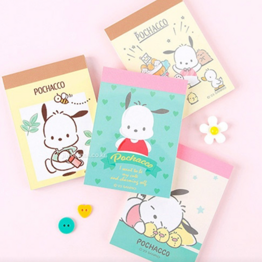[Sanrio Korea] Love it! Pochacco Memo Pad
