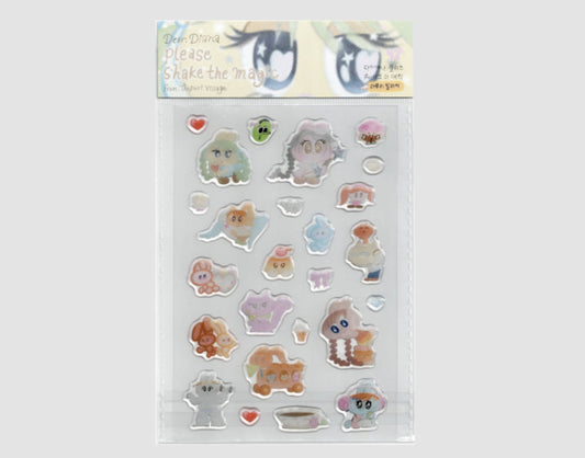 [The Puri Village] Please Shake the Magic Sticker Sheet