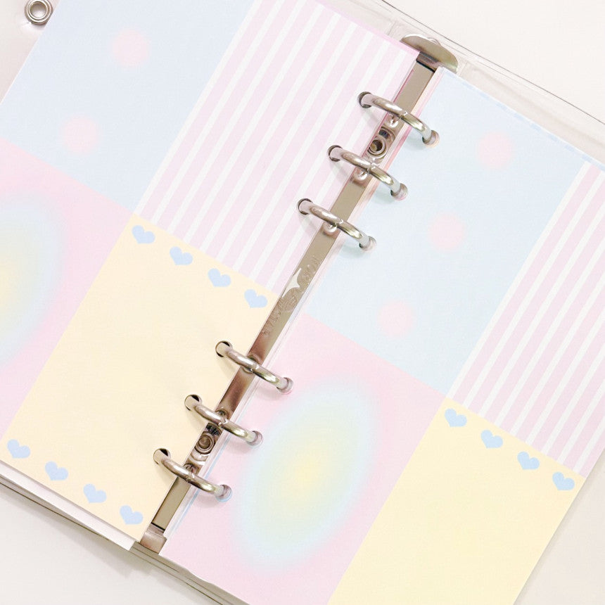 [Pearly Button] A6 Summer Vacation Refill Set (~30 sheets)