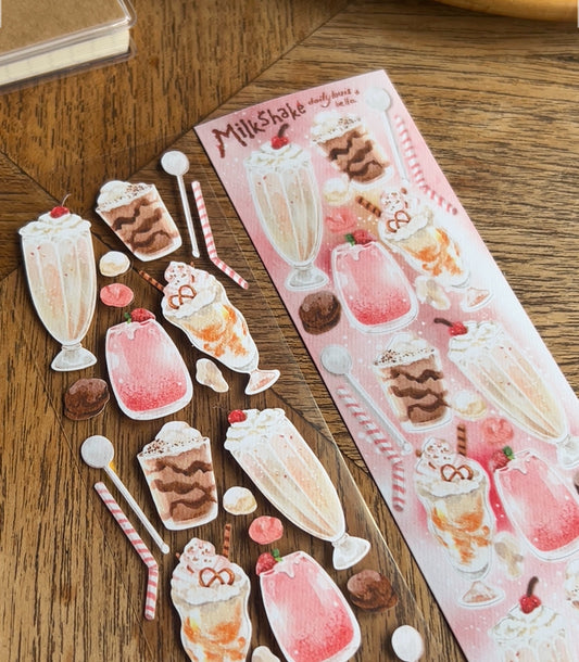 [Dailylouisbella] Milkshake Deco Sticker