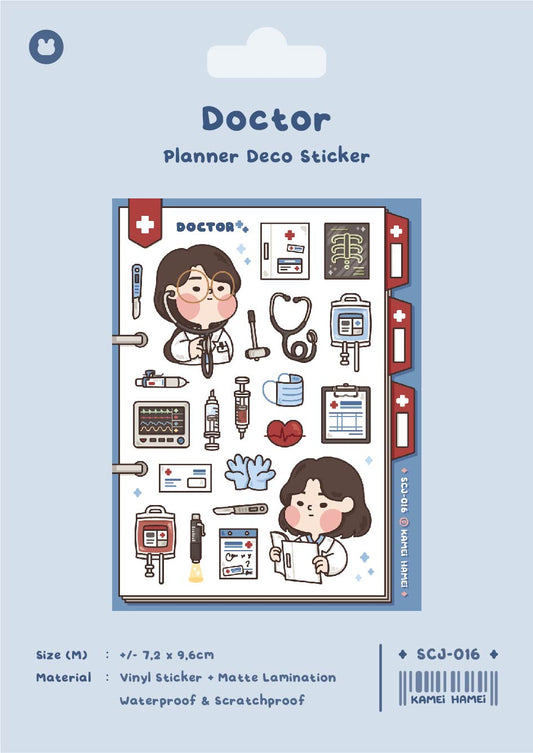 [Kamei Hamei] Doctor Sticker Sheet