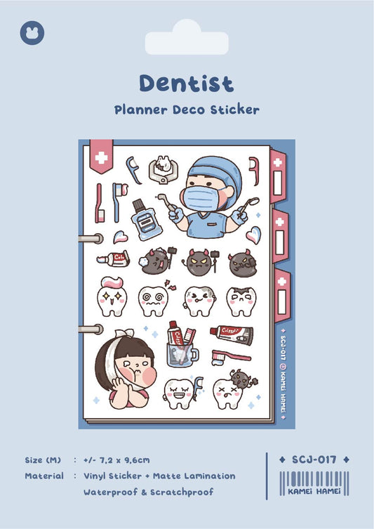 [Kamei Hamei] Dentist Sticker Sheet