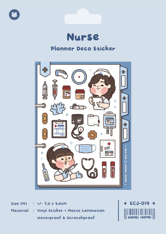 [Kamei Hamei] Nurse Sticker Sheet