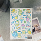 [Heeheeclub] Lemon Soda Sticker Sheet