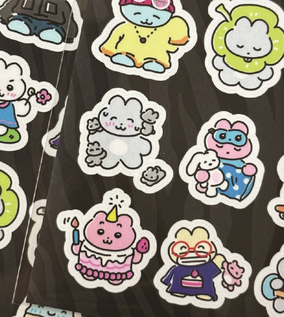 [Heeheeclub] OOTD Sticker Sheet