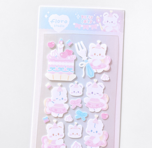 [Floro Studio] Party Fairy Deco Sticker