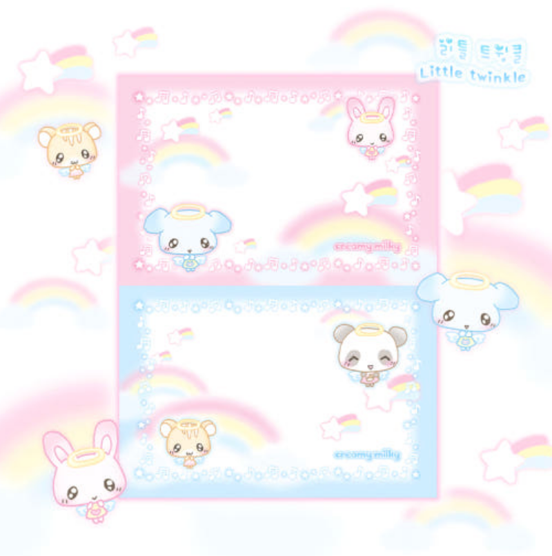 [Creamy Village] Little Twinkle Star Memo Pad