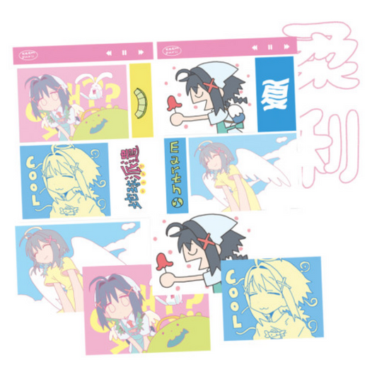 [Keemyurii] Angel's Mini Postcard Sticker Set