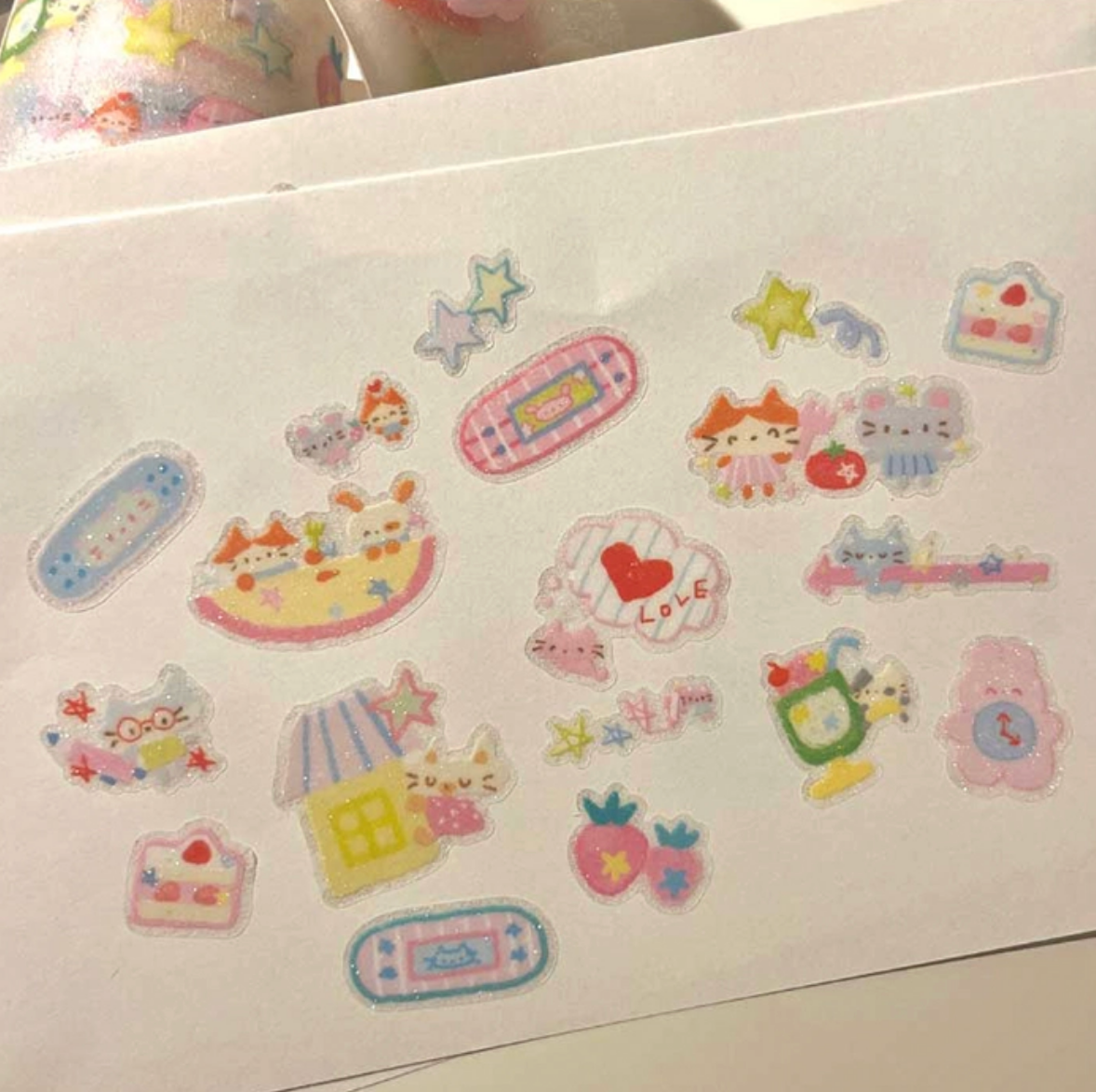 [Berddi] Berddi's Day Kiss Cut Washi Tape