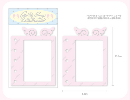 [Cherish 203] 6 Ring Angel Photocard Holder