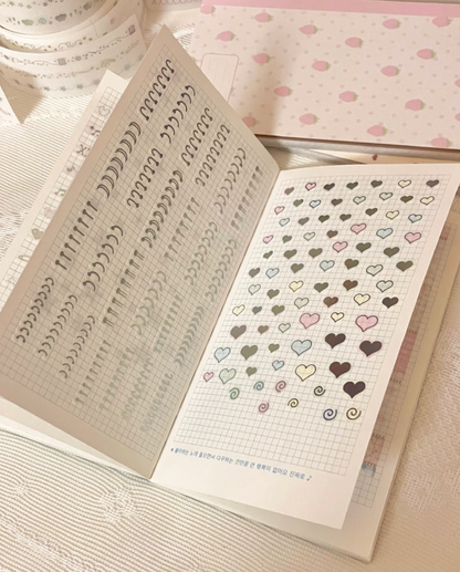 [waytoofetch] Hologram Deco Kiss Cut Tape (2 Options)