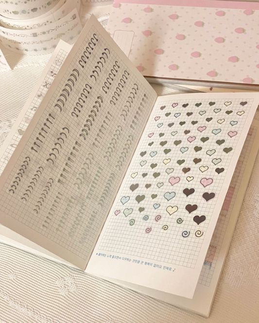 [waytoofetch] Hologram Deco Kiss Cut Tape (2 Options)