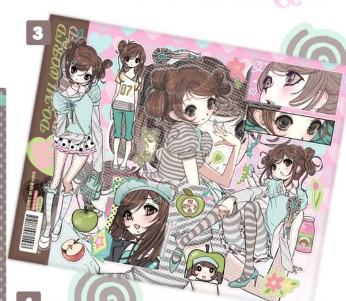 [Domi World] Sena Collection Sticker Sheet