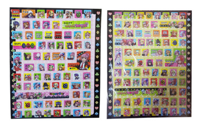 [Stationery Korea] Vintage Shugo Chara Sweet Keyboard Sticker Sheet