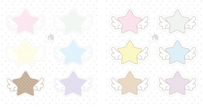[Loverspickme] Angel Wing Memo Sticker Set (3 Options)