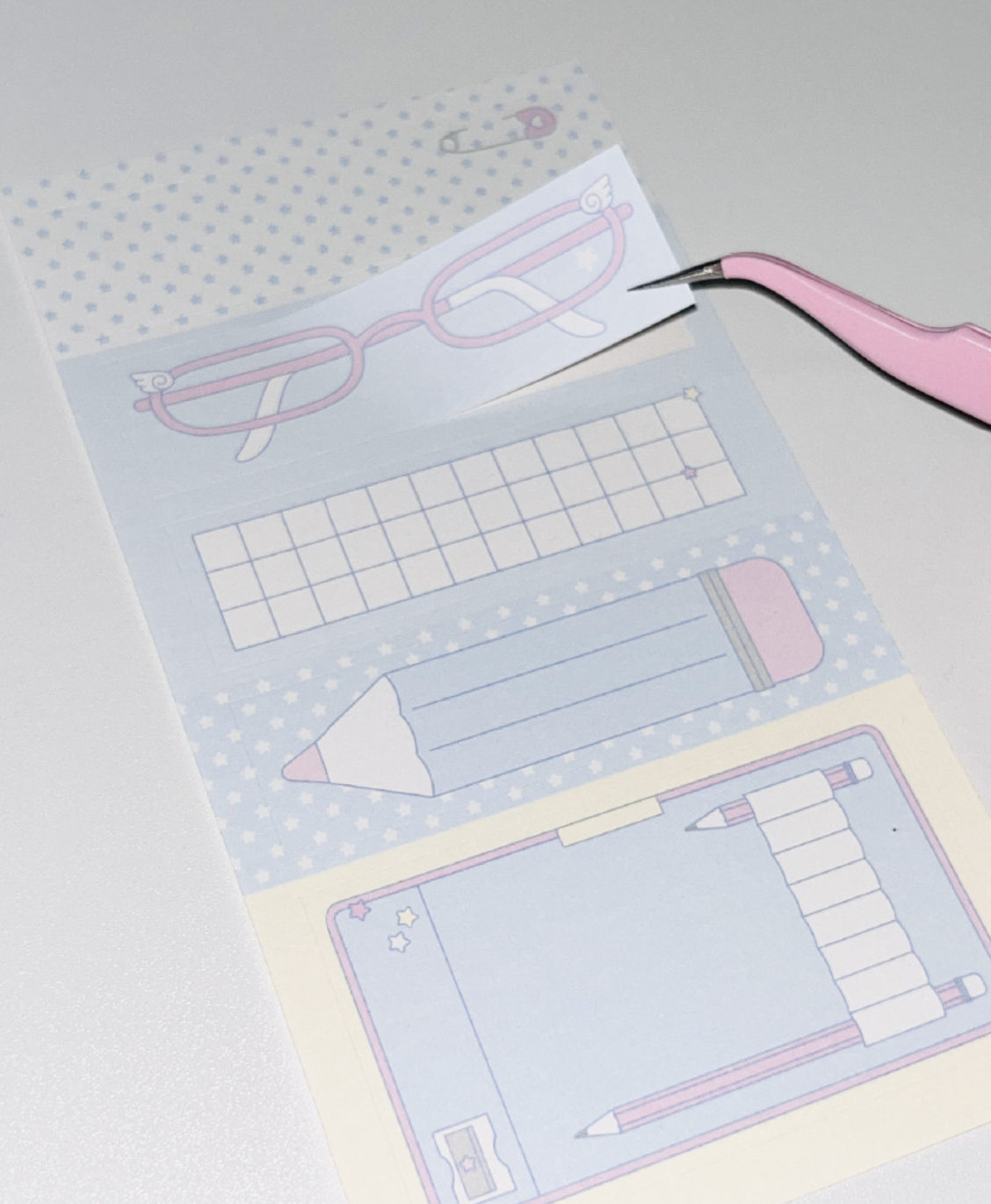 [Seorikkoch] Dakku Tailor Memo Sticker Set (2 Options)