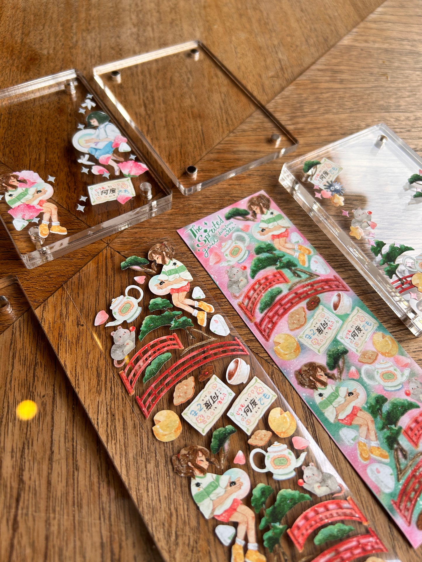 [Dailylouisbella] The Spirited Girl Deco Sticker (Velvet Matte)