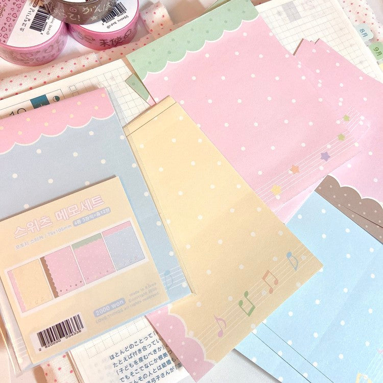 [Love Things] Sweets Memo Sticker Set