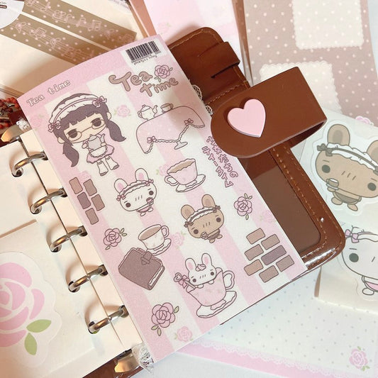 [Love Things] Tea Time Sticker Sheet