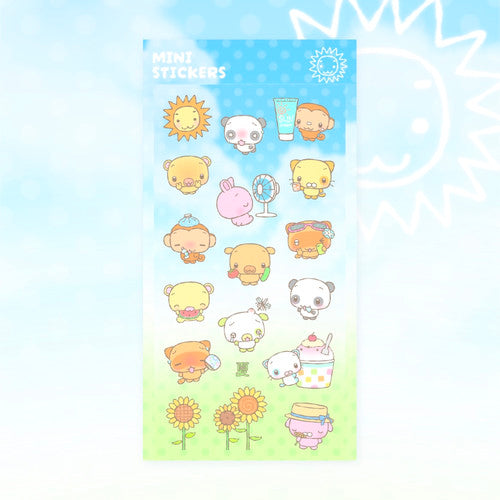 [Pobe Store] Summer Mini Sticker Sheet