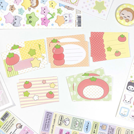 [Moii Ttoi] Tomato Memo Sticker Set