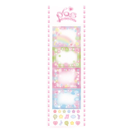 [Pearly Button] Candy Filter Frame Sticker Sheet