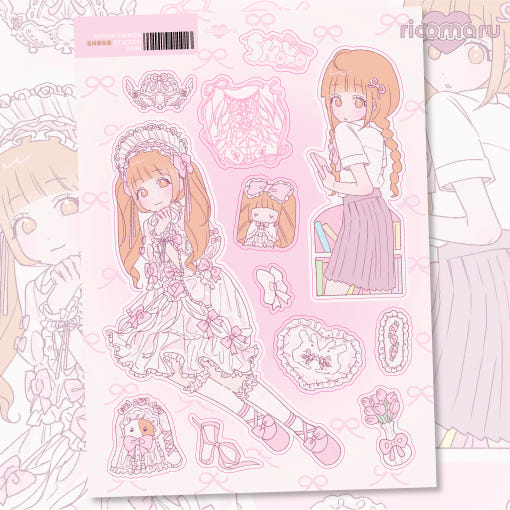 [Ricomaru] Mood Change Shoko Sticker Sheet