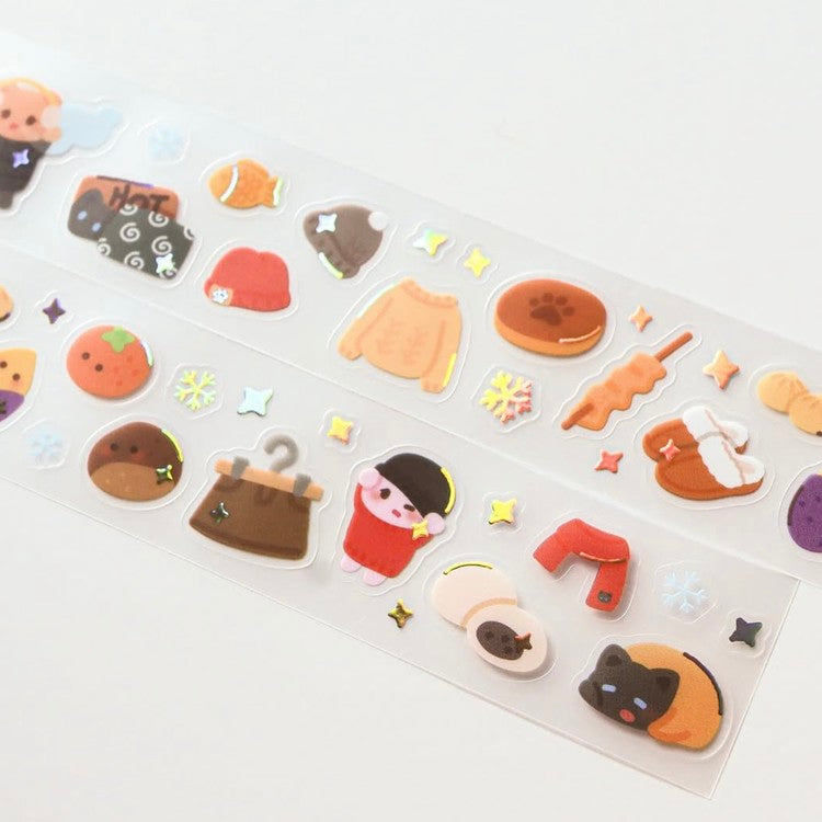 [Cherry Bonny] Warm & Cozy Winter Days Kiss Cut Tape