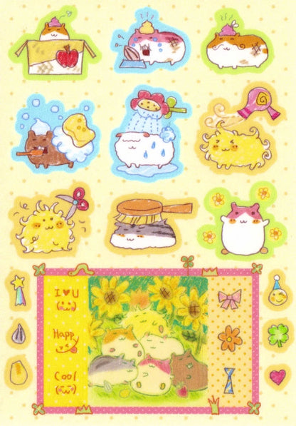 [Jal Ja] Raising a Hamster Sticker Sheet