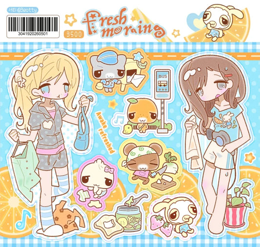 [3eotty] Fresh Morning Sticker Sheet