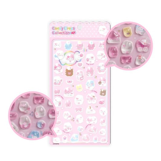 [Mering KR] Momoring Candy Drop Sticker Sheet