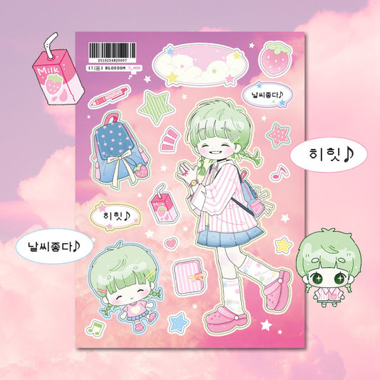 [Jeeyoom] Blossom Sticker Sheet