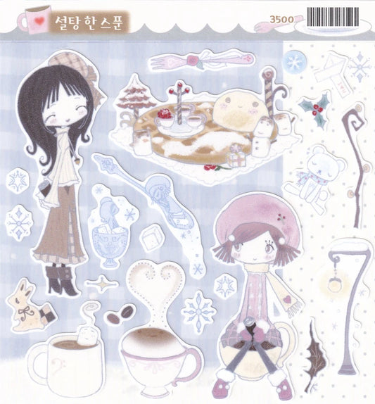 [Jal Ja] One Cup of Sugar Sticker Sheet