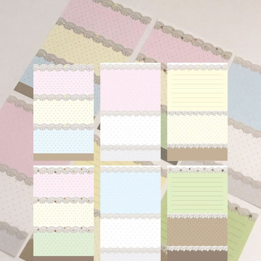 [Loverspickme] Whipped Cream Memo Sticker Set