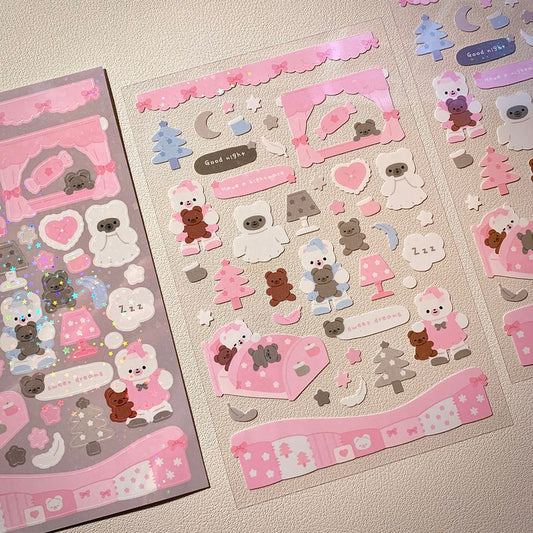 [Malangcong] Winter Night Deco Sticker Sheet