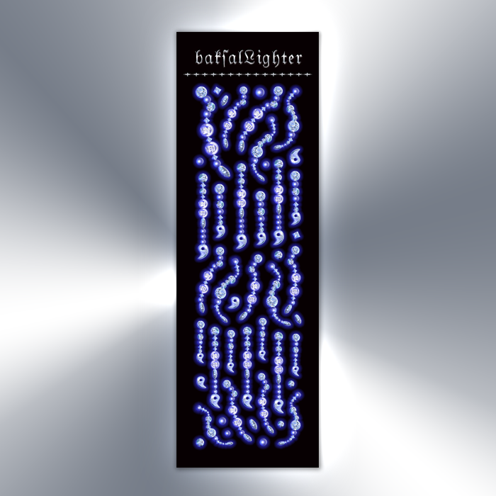 [Baksal Lighter] Seal Bead Deco Sticker Sheet