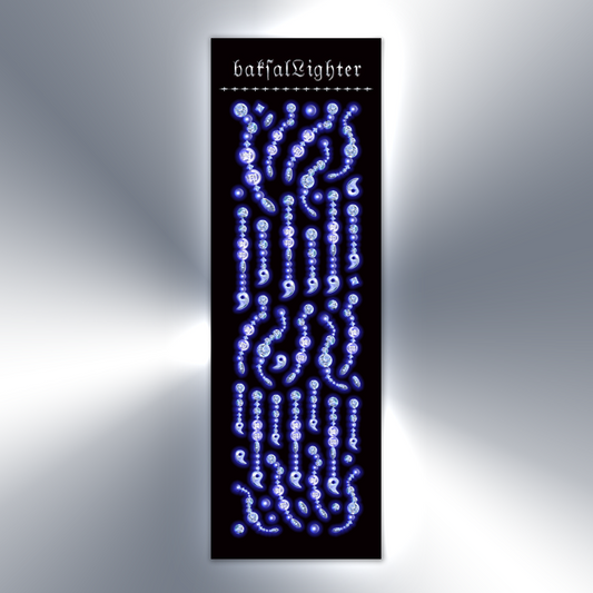 [Baksal Lighter] Seal Bead Deco Sticker Sheet
