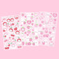 [Angora Lora] Heart Fruit Sticker (3 styles)