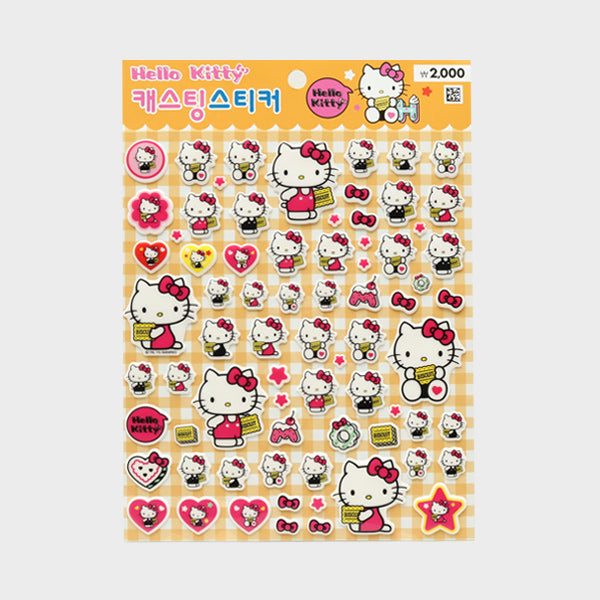 [Stationery Korea] Deco Stickers – Hello Kitty Casting Stickers