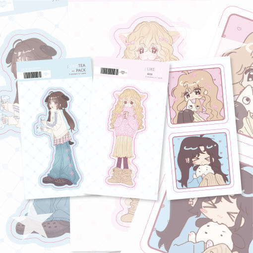 [Ricomaru] Like Tea Sticker Pack