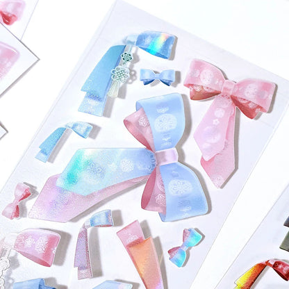 [Milky Myo] Oriental Ribbon Stickers (2 styles)