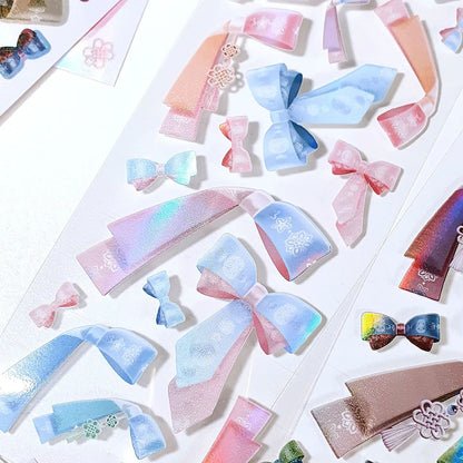 [Milky Myo] Oriental Ribbon Stickers (2 styles)