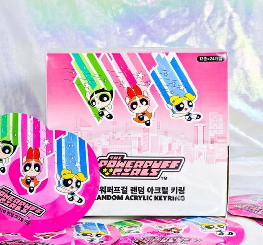 [Stationery Korea] Powerpuff Girl Acrylic Mystery Keychain